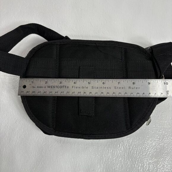 Bulldog Cases Black Medium Fanny Pack Holster Model BD-860 Ambidextrous Nylon - Picture 4 of 11